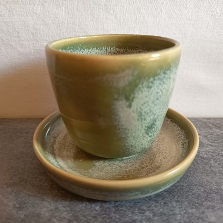 Demi-tasse et sa soucoupe 14€ (150 ml)